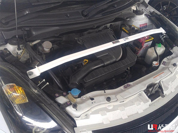 Ultra Racing Front Upper Strut Bar 2-Point - 10-17 Suzuki Swift (AZG/ZC72S/ZC82S) 1.2/1.4 (2WD)