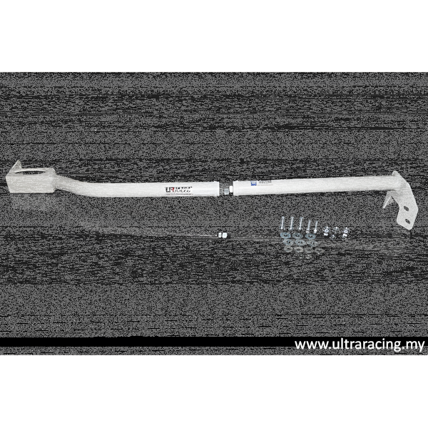 Ultra Racing Front Upper Strut Bar 2-Point adjustable - 14+ Honda City (GM6) 1.5 I-VTEC (2WD)
