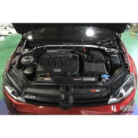 Ultra Racing Domstrebe vorn oben 2-Punkt - 13+ Skoda Octavia (Type 5E) 2.0 TSI (2WD) / 12+ VW Golf 7/7.5 1.4/2.0 (2WD/4WD)