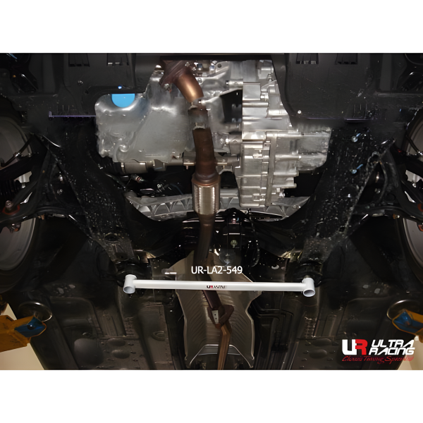 Ultra Racing Strebe vorn unten 2-Punkt - 08-12 Honda Accord (CP2) 2.0/2.4 (2WD) / 10-15 Honda Crosstour 2.4 (2WD)