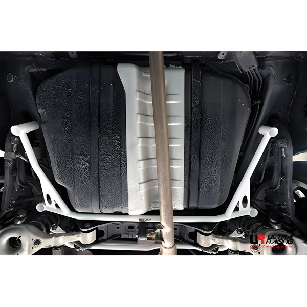 Ultra Racing Strebe hinten unten 4-Punkt - 14-17 Hyundai Aslan 3.0/3.3 / 12-17 Hyundai Grandeur (HG) 2.4/3.0 / 11+ Hyundai I40 2.0D / 10-14 Hyundai Sonata I45 (YF) 2.0/2.4 / 09-16 Kia Cadenza/K7 (VG) 3.0/3.3/3.5 / 10-14 Kia Optima K5 (TF) 2.0