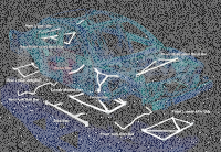 Ultra Racing Strebe hinten unten 4-Punkt - 14-17 Hyundai...