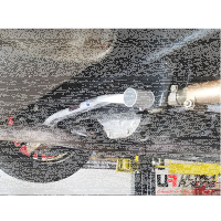 Ultra Racing Strebe hinten unten 2-Punkt - 12+ Toyota...