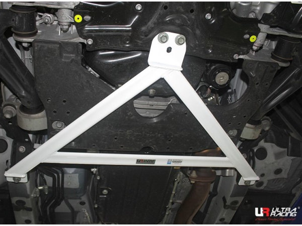 Ultra Racing Front Lower Bar 3-Point - 12+ Lexus GS200T/GS250/GS300/GS350(H)/GS450H (L10) 2.0T/2.5/3.0/3.5 (2WD) / 14+ Lexus IS200T/IS250/IS300H (XE30) 2.0T/2.5(V6) (2WD) /