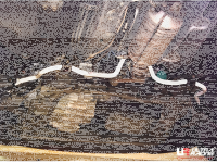 Ultra Racing Front Sway Bar 25 mm - 01-05 Honda Civic...