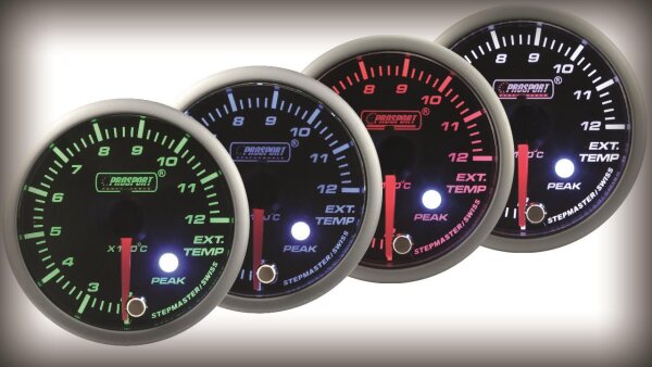 Prosport Racing Premium Series exhaust temperature