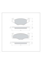 Tarox Bremsbeläge Set vorn - Seat Cordoba / Seat...