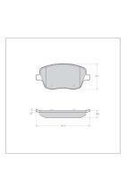 Tarox Bremsbeläge Set vorn - Seat Ibiza / Skoda...