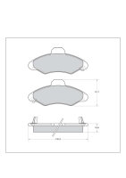 Tarox Bremsbeläge Set vorn - Ford Escort / Ford Orion