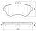 Tarox Bremsbeläge Set vorn - 07-14 Mercedes C-Klasse (W204/T204/C204) / 09+ Mercedes E-Klasse (W212/T212)