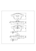 Tarox Bremsbeläge Set vorn Strada - Audi / Mazda / Seat / Skoda / VW / Volvo Modelle