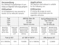 Bastuck Komplettanlage - Alfa Romeo GT