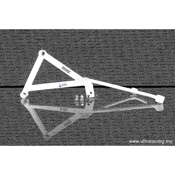 Ultra Racing Front Lower Bar 2x 3-Point - 09-13 Infiniti G37 3.7 (2WD) / 13+ Infiniti Q50 3.5 (2WD) (Hybrid) / 09+ Nissan Fairlady (370Z) (Z34) 3.7 (2WD)