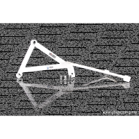 Ultra Racing Strebe vorn unten 2x 3-Punkt - 09-13...