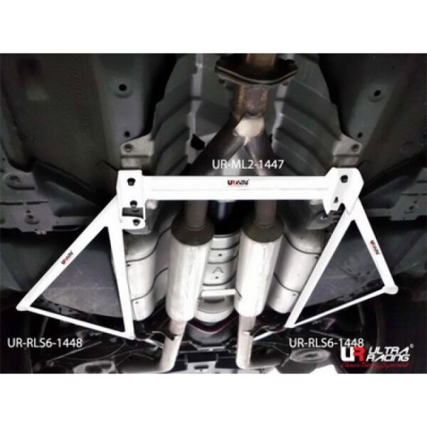 Ultra Racing Middle Lower Bar 2-Point - 09-13 Infiniti G37 3.7 (2WD)