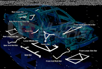 Ultra Racing Innenraumstrebe - 03-08 Nissan Fairlady...