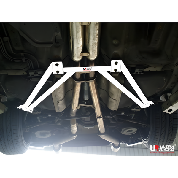 Ultra Racing Rear Lower Bar 4-Point - 03-08 Nissan Fairlady (350ZX) (Z33) 3.5 (2WD)