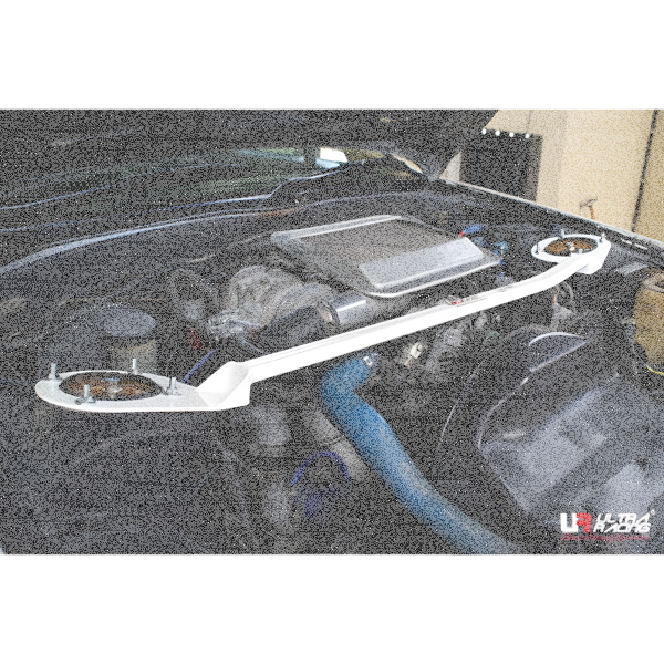 Ultra Racing Front Upper Strut Bar 2-Point - 86-91 Mazda RX-7 FC