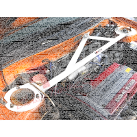 Ultra Racing Front Upper Strut Bar 3-Point - 95-10...