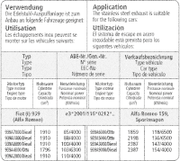 Bastuck Sport Exhaust - Alfa Romeo 159