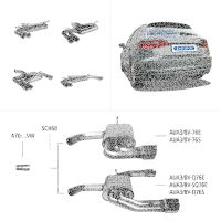 Bastuck Sport Exhaust - Audi A3 8V 1.4 TSI (103 kW CPTA/...