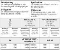 Bastuck Sportauspuff - Audi A3 8V 1.8/ 2.0 TSI (140 kW...