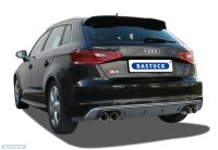 Bastuck Exhaust System - Audi S3 8V