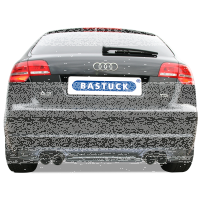 Bastuck Komplettanlage - Audi A3 8P Sportback 4-Zylinder FWD (ohne 1.8/ 2.0T)