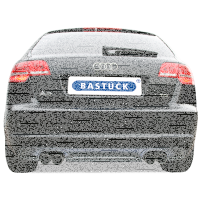 Bastuck Sportauspuff - Audi A3 8P Sportback 4-Zylinder FWD (ohne 1.8/ 2.0T)