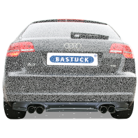 Bastuck Komplettanlage - Audi A3 8P Sportback 4-Zylinder Turbo FWD