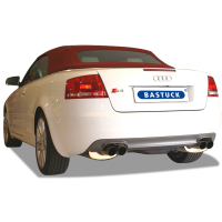 Bastuck Komplettanlage - 00-08 Audi A4 B6/ B7 4-Zylinder 2WD Limousine/ Avant 8E/ Cabrio 8H