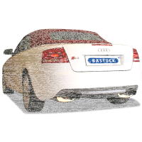 Bastuck Exhaust System - 00-08 Audi A4 B6/ B7 4-Cylinder 2WD incl. Turbo Limousine/ Avant 8E/ Convertible 8H