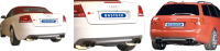 Bastuck Exhaust System - 00-08 Audi S4 B6/ B7 8-Cylinder Limousine/ Avant 8E/ Convertible 8H