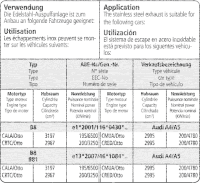 Bastuck Sport Exhaust - 08+ Audi A4/ A5 B8 6-Cylinder...