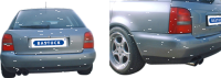 Bastuck Sport Exhaust - 94-00 Audi A4 B5 incl. Avant (w/o Quattro)