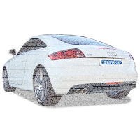 Bastuck Exhaust System - Audi TT 8N (w/o Quattro)