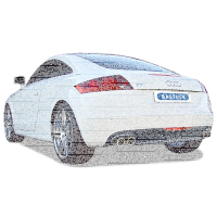 Bastuck Sportauspuff - Audi TT 8J 1.8T/ 2.0T