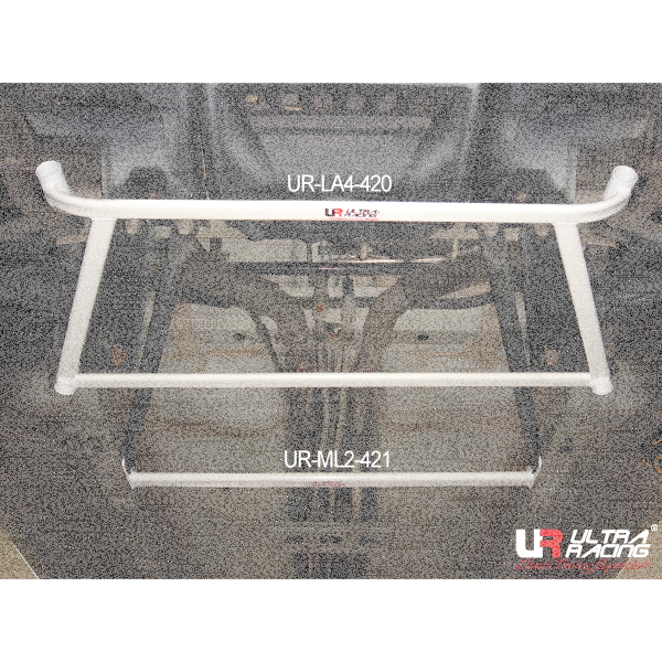 Ultra Racing Front Lower Bar 4-Point - 99-03 Toyota MRS (W30) 1.8 (2WD)