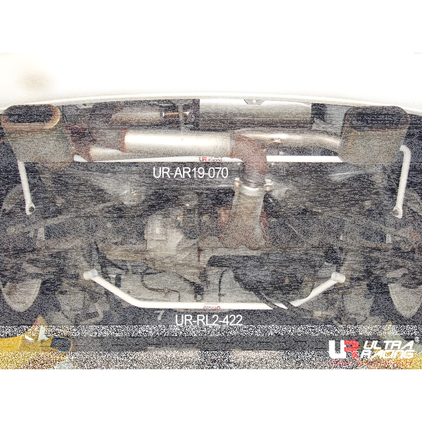 Ultra Racing Rear Lower Bar 2-Point - 99-03 Toyota MRS (W30) 1.8 (2WD)