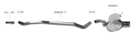 Bastuck Exhaust System - BMW 1 Series E81/ E87 118d/ 120d