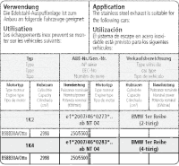 Bastuck Komplettanlage - 16+ BMW 1er Serie F20/ F21 3.0T...