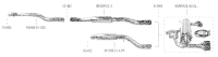 Bastuck Exhaust System - 16+ BMW 2 Series F22 3.0T M240i...