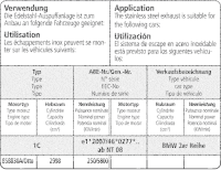 Bastuck Exhaust System - 16+ BMW 2 Series F22 3.0T M240i...