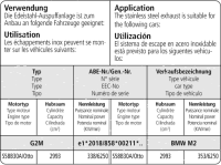 Bastuck Exhaust System - 21+ BMW 2 Series G87 M2