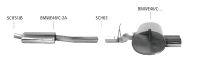 Bastuck Exhaust System - BMW 3 Series E46 316i/ 318i/...