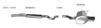 Bastuck Exhaust System - 06-07 BMW 3 Series E92/ E93 325i/ 330i