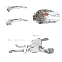Bastuck Sport Exhaust - BMW 3 Series E92/ E93 325d/ 330d...