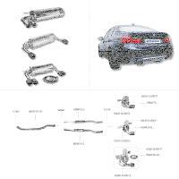 Bastuck Komplettanlage - BMW 3er Serie F30/ F31 1.6T