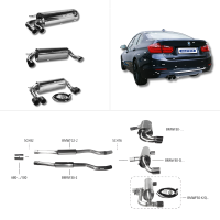 Bastuck Komplettanlage - BMW 3er Serie F30/ F31 2.0T...