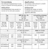 Bastuck Sportauspuff - BMW 3er Serie F30/ F31 6-Zylinder...